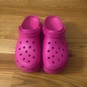 Platform Crocs
